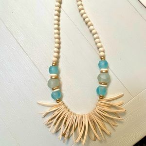 Anchor Beads Coconut Shell Necklace